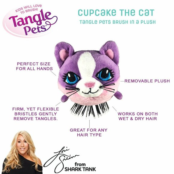 Tangle Pets TOY CAT- The Detangling Brush - Picture 6 of 6